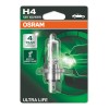 OSRAM Λαμπτήρας Αλογόνου Αυτοκινήτου ULTRA LIFE H4 - P43t Λάμπες Αυτοκινήτου Onetrade
